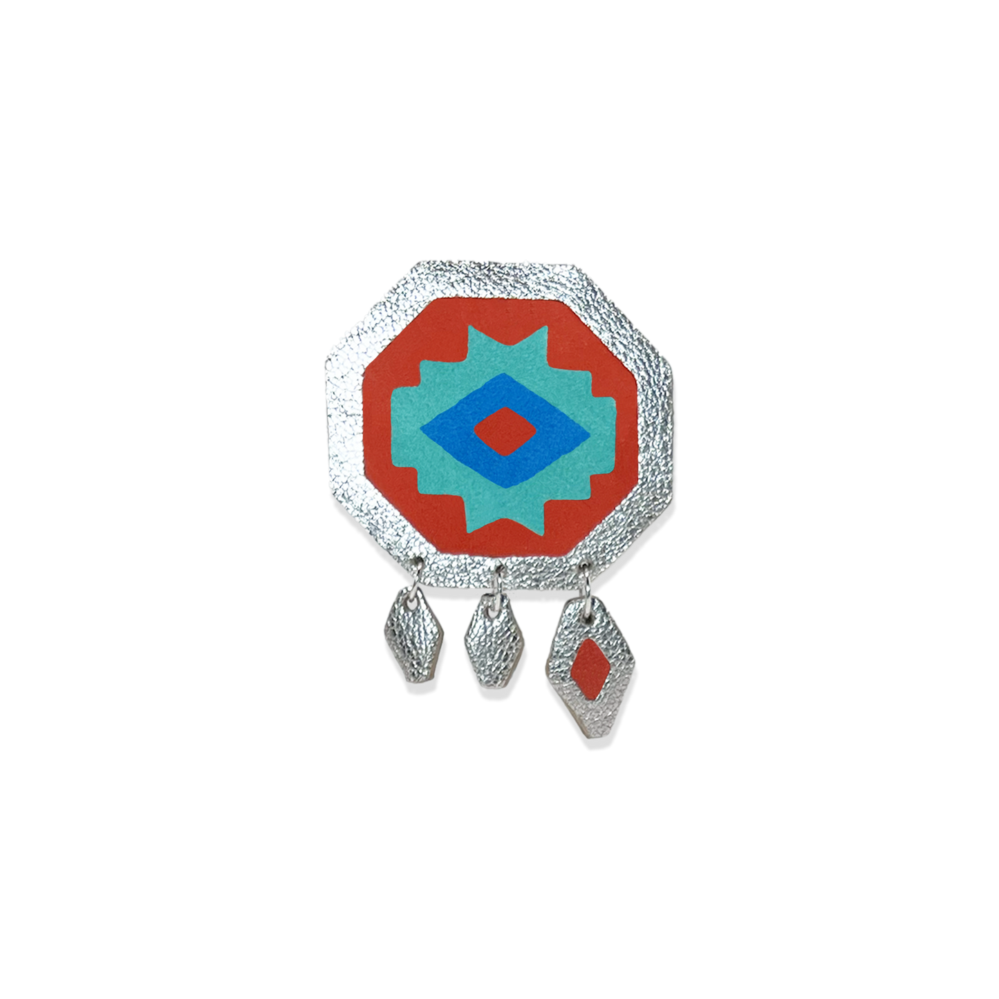 ARLETTE BROOCH WITH 3 POLITE POMPOMS